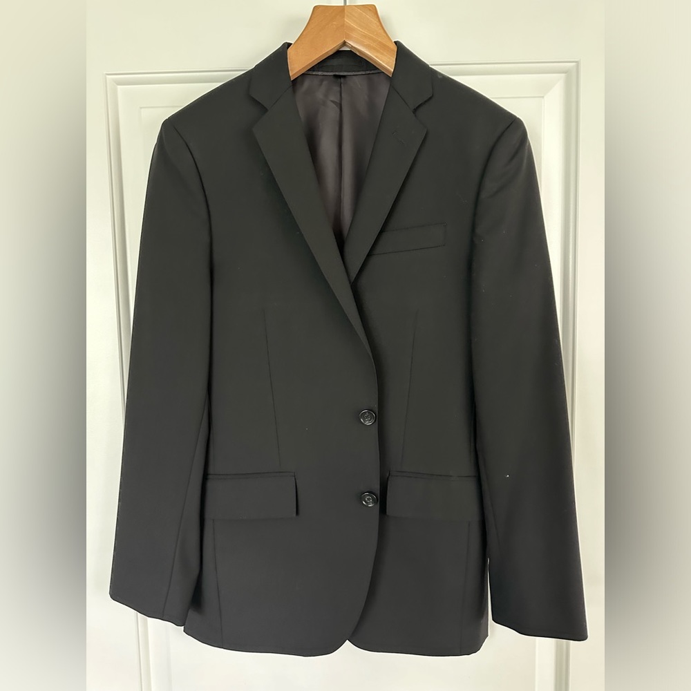 Jcrew men’s black suit jacket